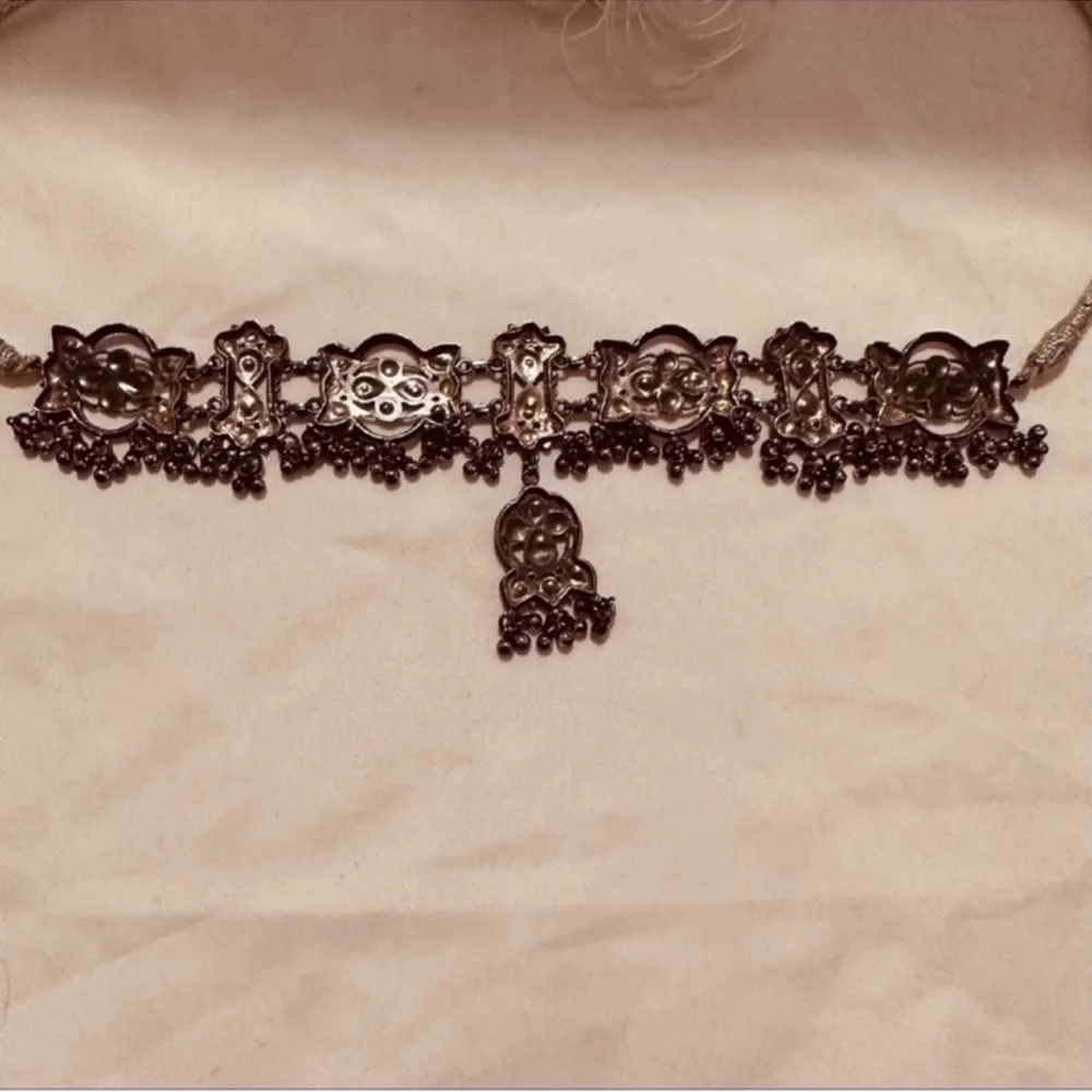 Kundan Silver Necklace